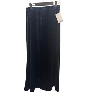 2/$30 NWT Splendid XS Collection Black Velvet Maxi Skirt